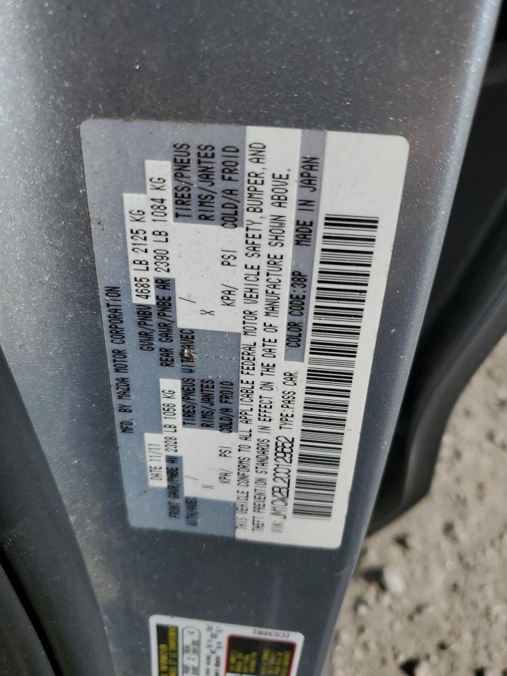 2012 Mazda 5 VIN: JM1CW2BL2C0129652 Lot: 93080975