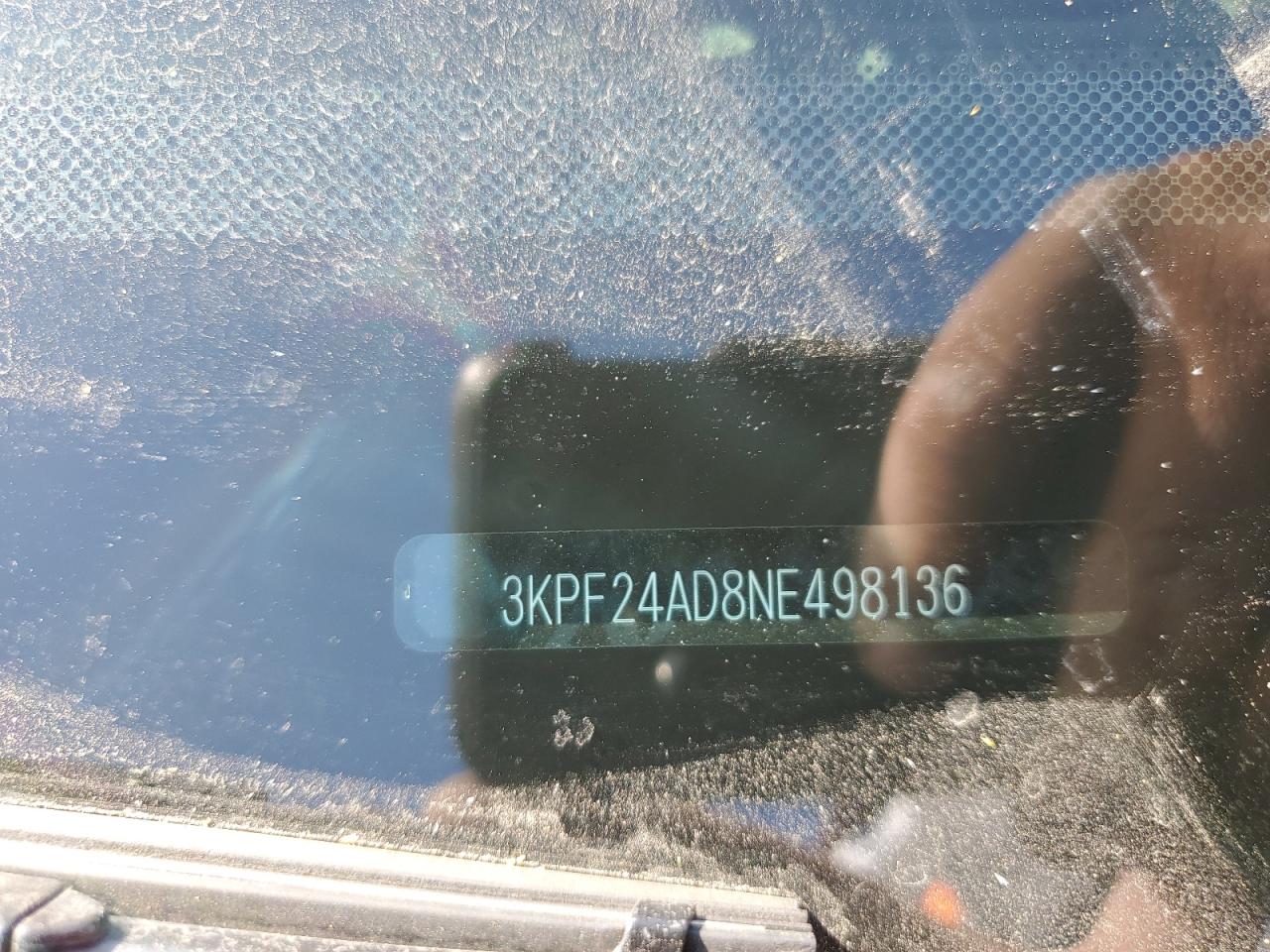 2022 Kia Forte Fe VIN: 3KPF24AD8NE498136 Lot: 91186805