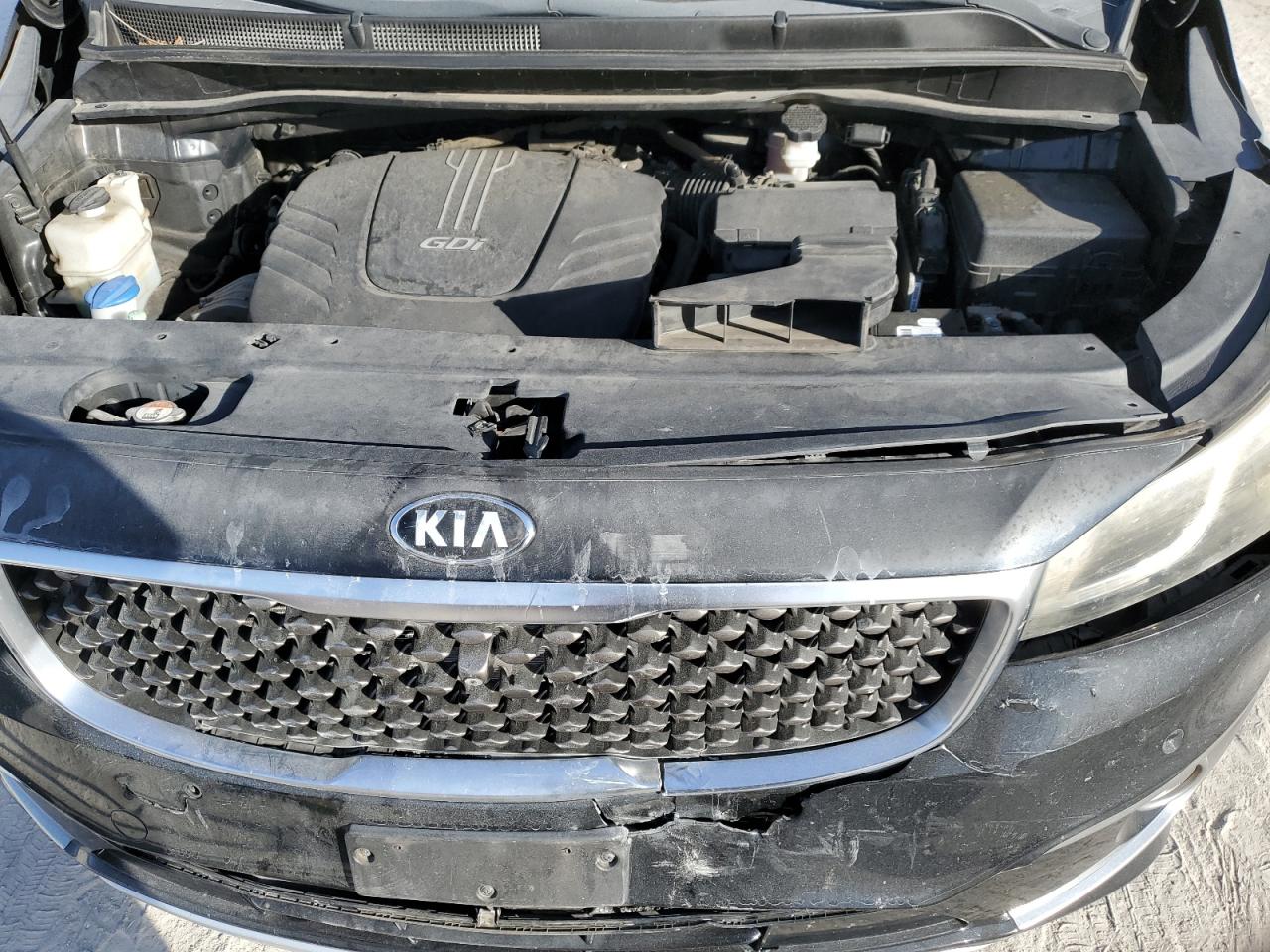 2015 Kia Sedona Sxl VIN: KNDME5C19F6028602 Lot: 91989245