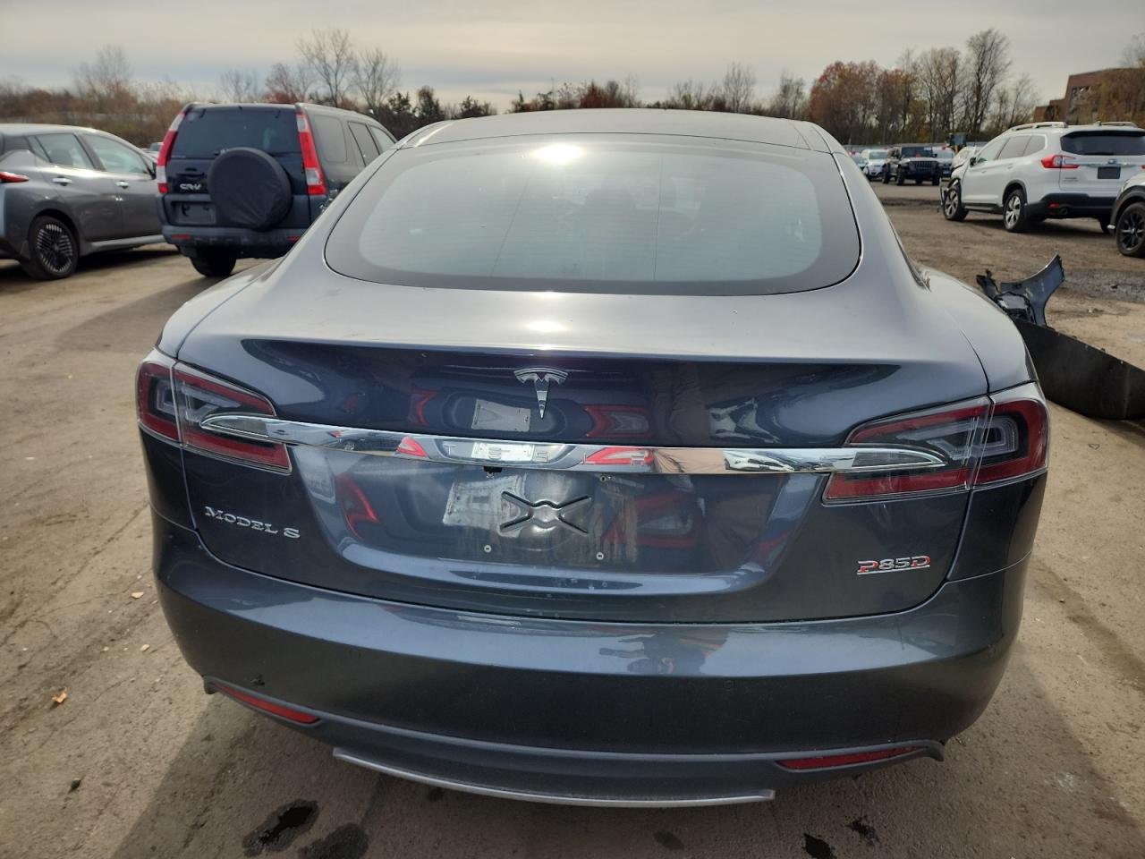 2014 Tesla Model S VIN: 5YJSA1H20EFP62917 Lot: 91862115