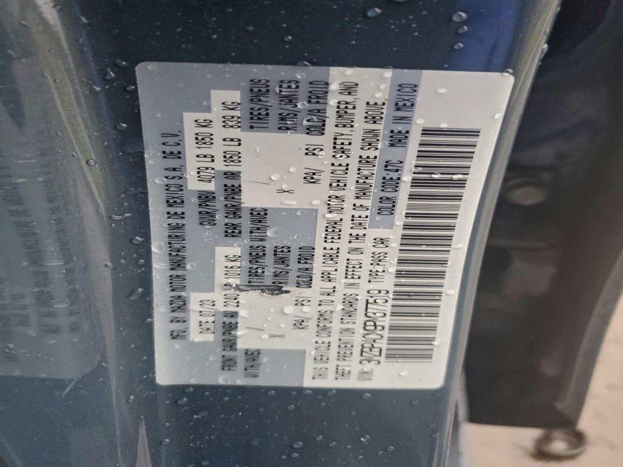 2023 Mazda 3 Preferred VIN: 3MZBPACM9PM377519 Lot: 93488785