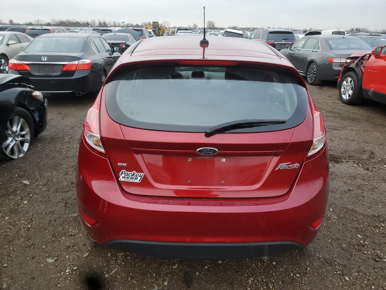2017 Ford Fiesta Se VIN: 3FADP4EJ8HM167792 Lot: 93467965