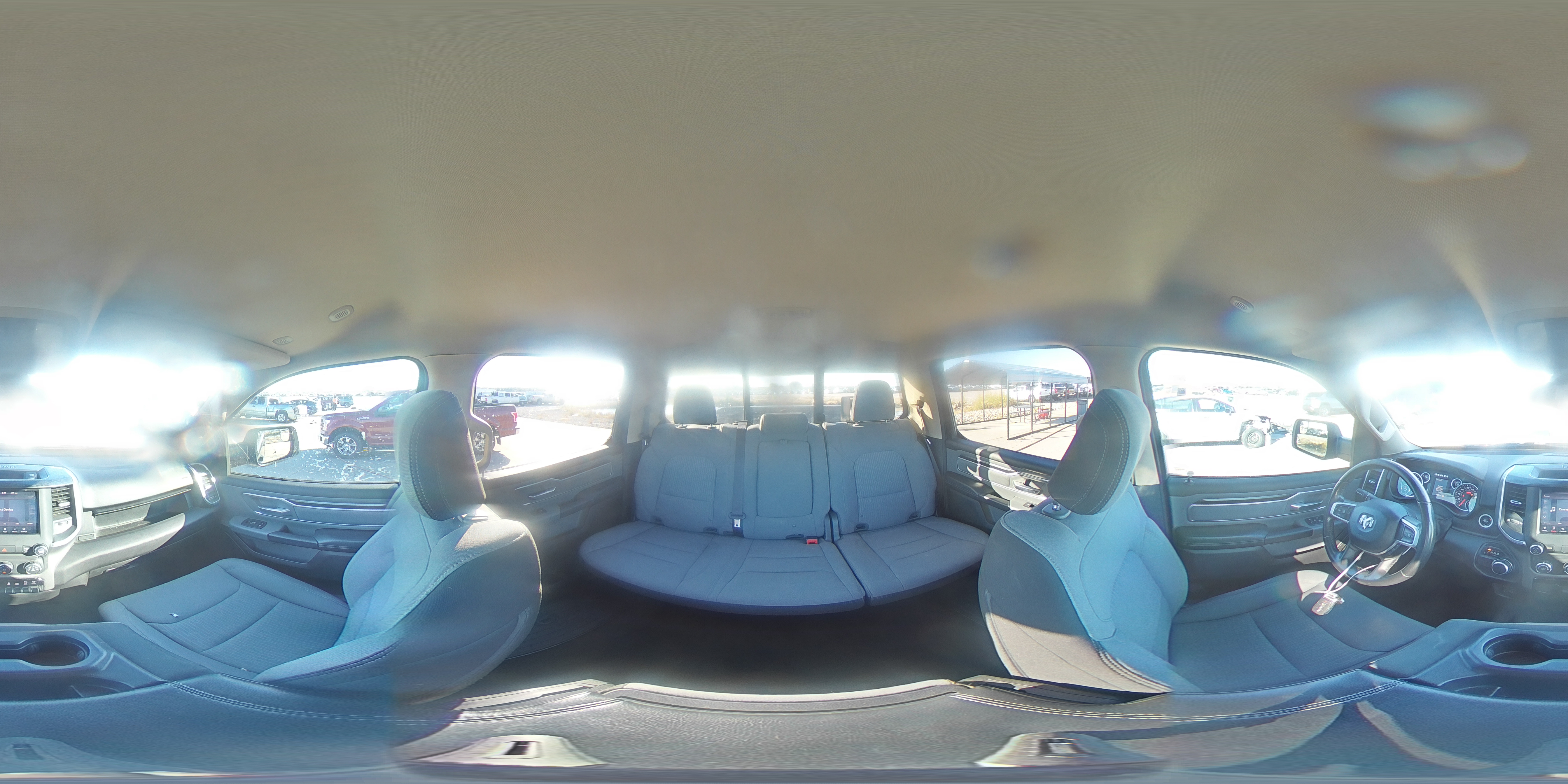 2019 Ram 1500 Big Horn/Lone Star VIN: 1C6RREFT2KN567965 Lot: 90431565