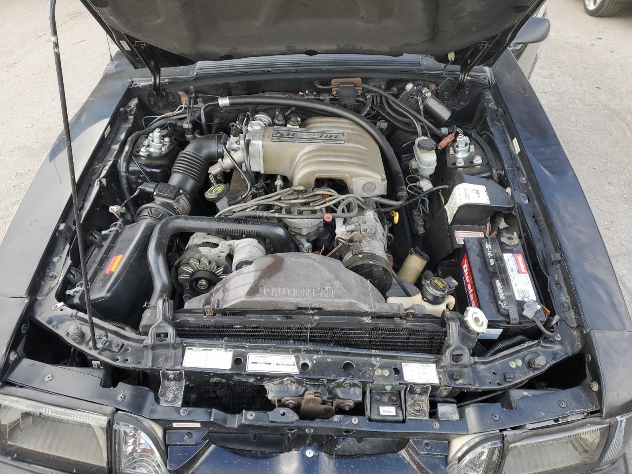 1991 Ford Mustang Lx VIN: 1FACP41E8MF191072 Lot: 91266395