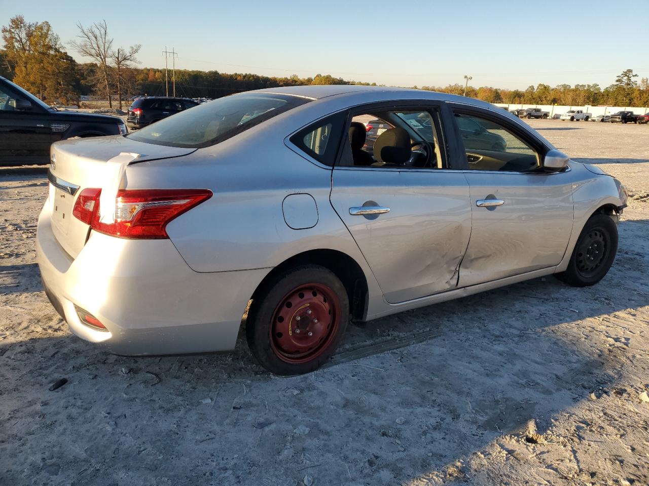 2016 Nissan Sentra S silver null gas 3N1AB7AP1GY219118 photo #4