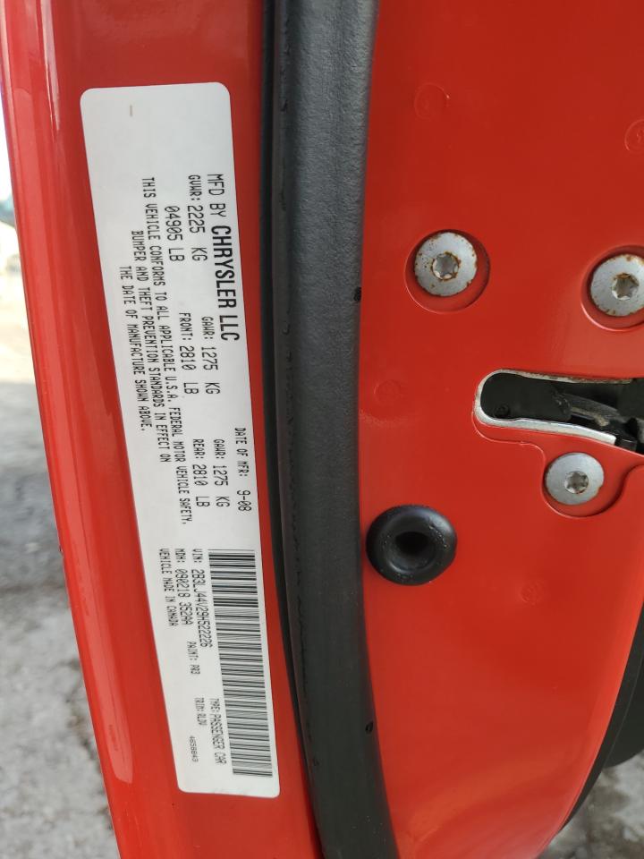 2009 Dodge Challenger Se VIN: 2B3LJ44V29H522226 Lot: 93486745