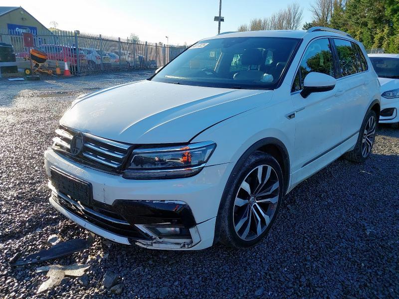 2017 VOLKSWAGEN TIGUAN 2.0 TDI 150 4MOTION R-LINE 5DR DSG for sale at Copart BELFAST