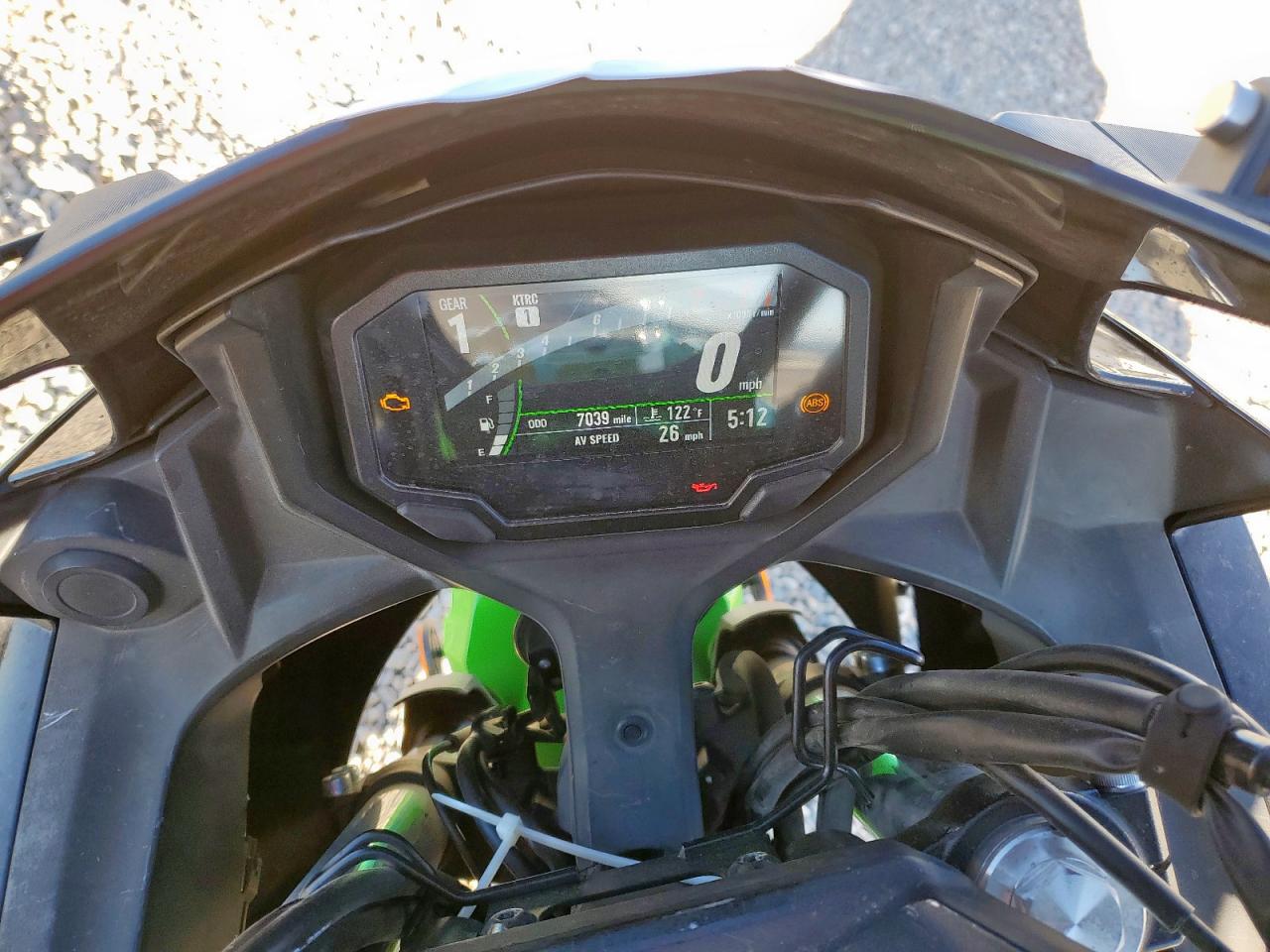 2024 Kawasaki Ex650 P VIN: ML5EXEP12RDAB3523 Lot: 93020565