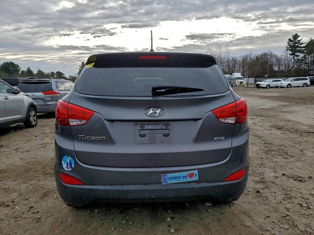 2014 Hyundai Tucson Gls VIN: KM8JTCAF2EU855147 Lot: 91293465