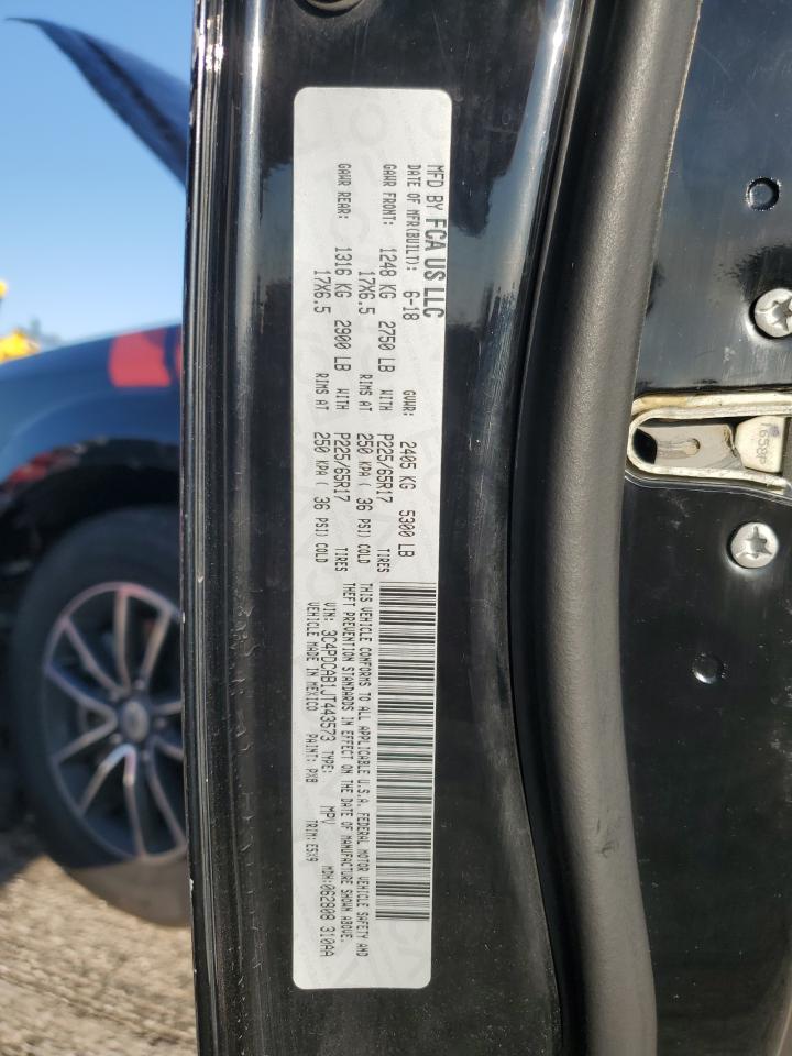 2018 Dodge Journey Se VIN: 3C4PDCAB1JT443573 Lot: 91923645