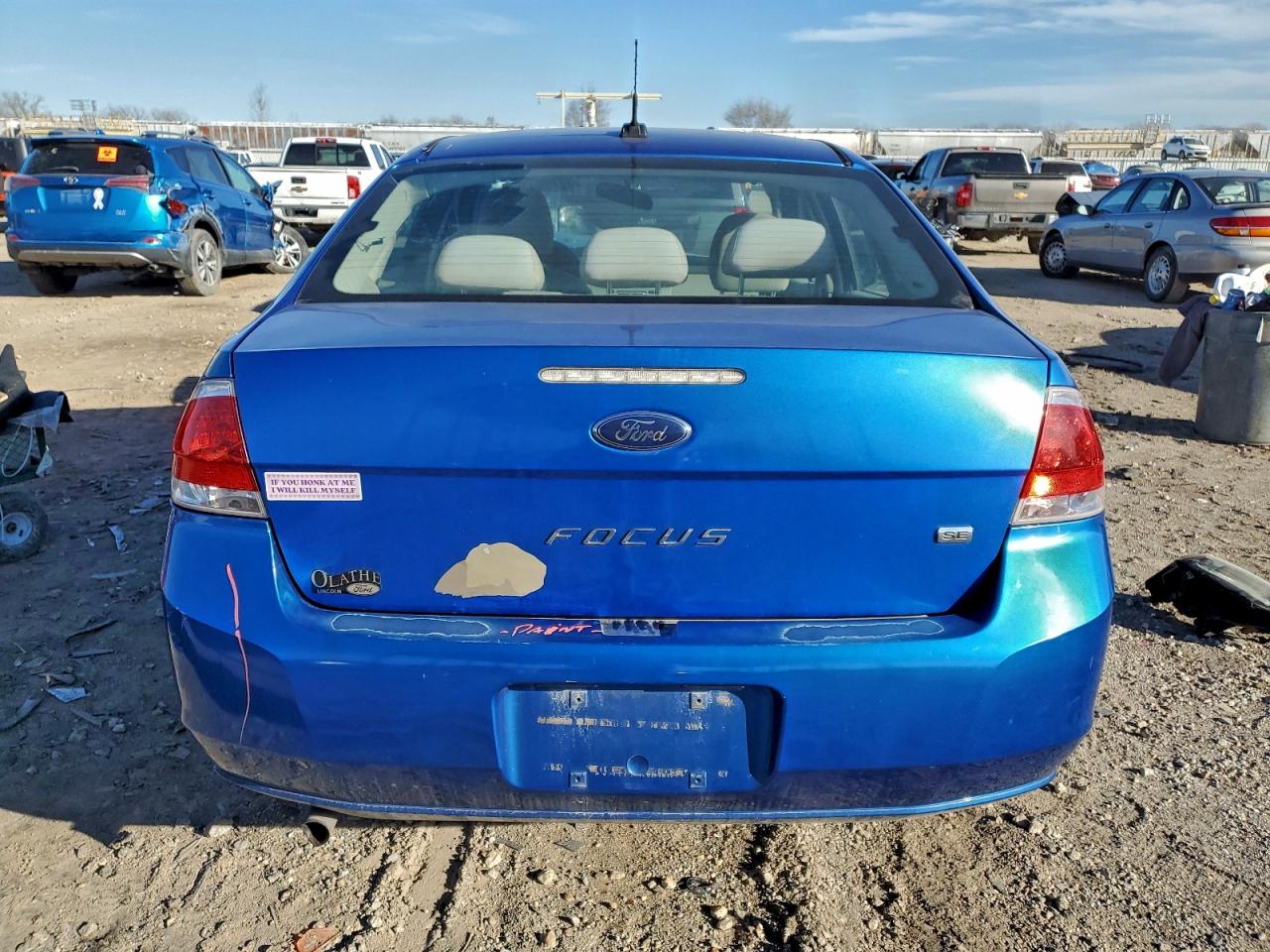 2010 Ford Focus Se VIN: 1FAHP3FN0AW293034 Lot: 93708035