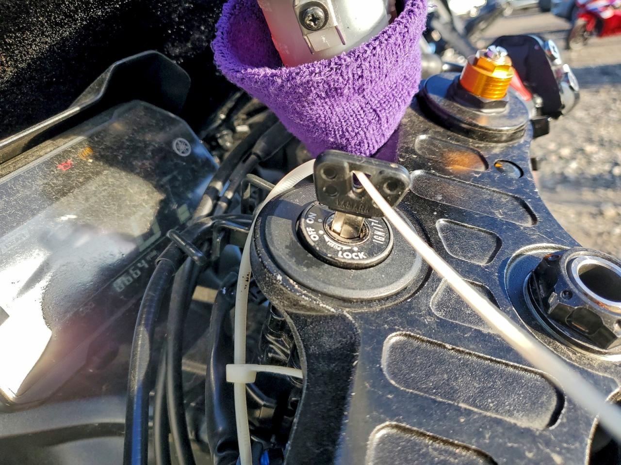 2022 Yamaha Yzfr7 VIN: JYARM38E6NA001373 Lot: 93142455