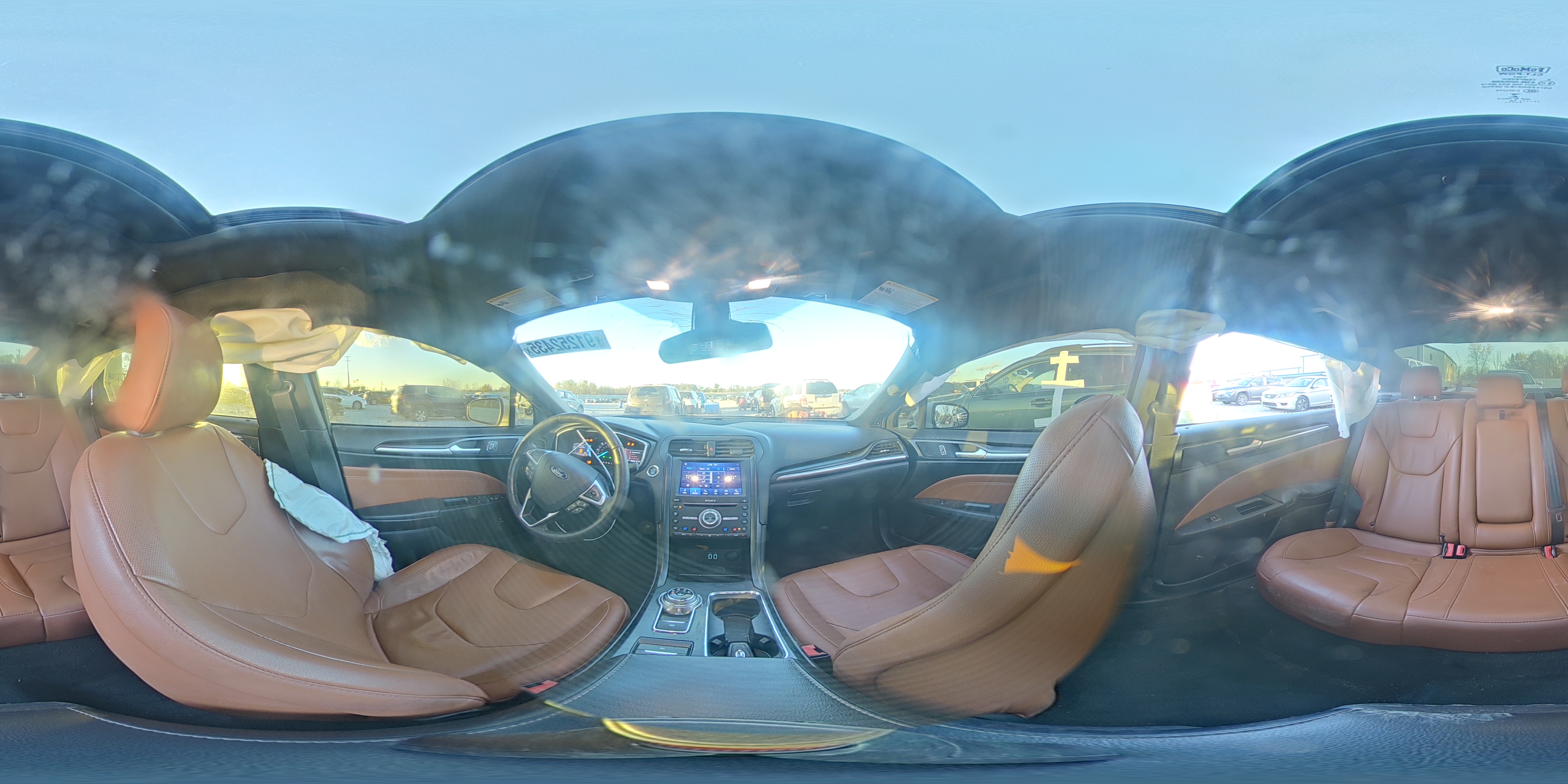 2019 Ford Fusion Titanium VIN: 3FA6P0SU8KR165728 Lot: 91252435