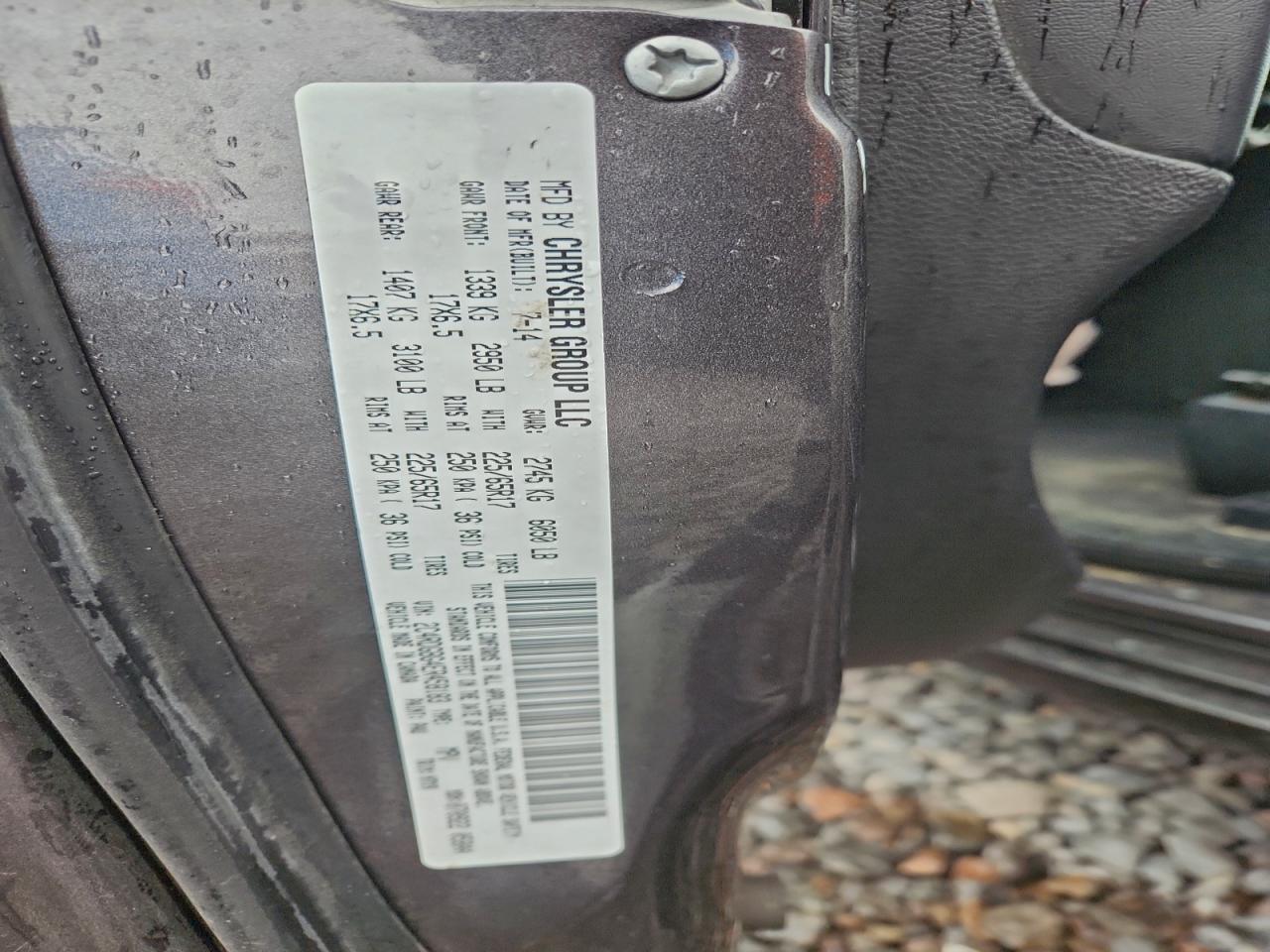 2014 Dodge Grand Caravan Se VIN: 2C4RDGBG4ER458183 Lot: 93652895