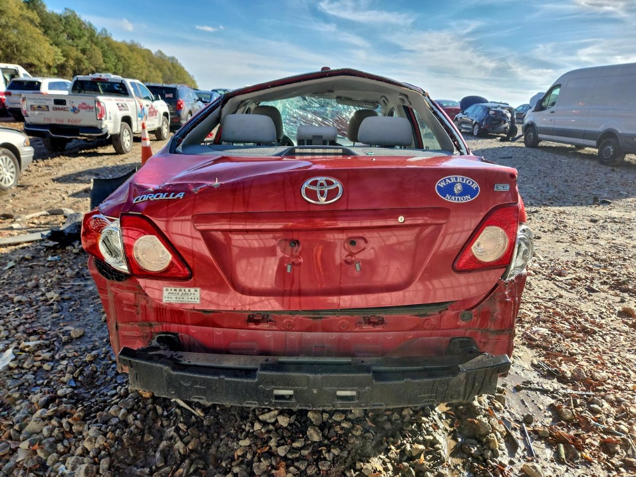 2009 Toyota Corolla Base VIN: 2T1BU40E09C020252 Lot: 94429185