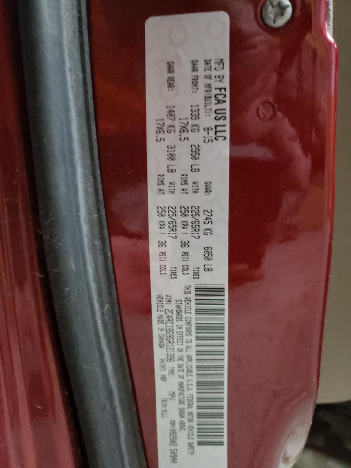 2016 Chrysler Town & Country Touring VIN: 2C4RC1BG9GR121396 Lot: 91583125