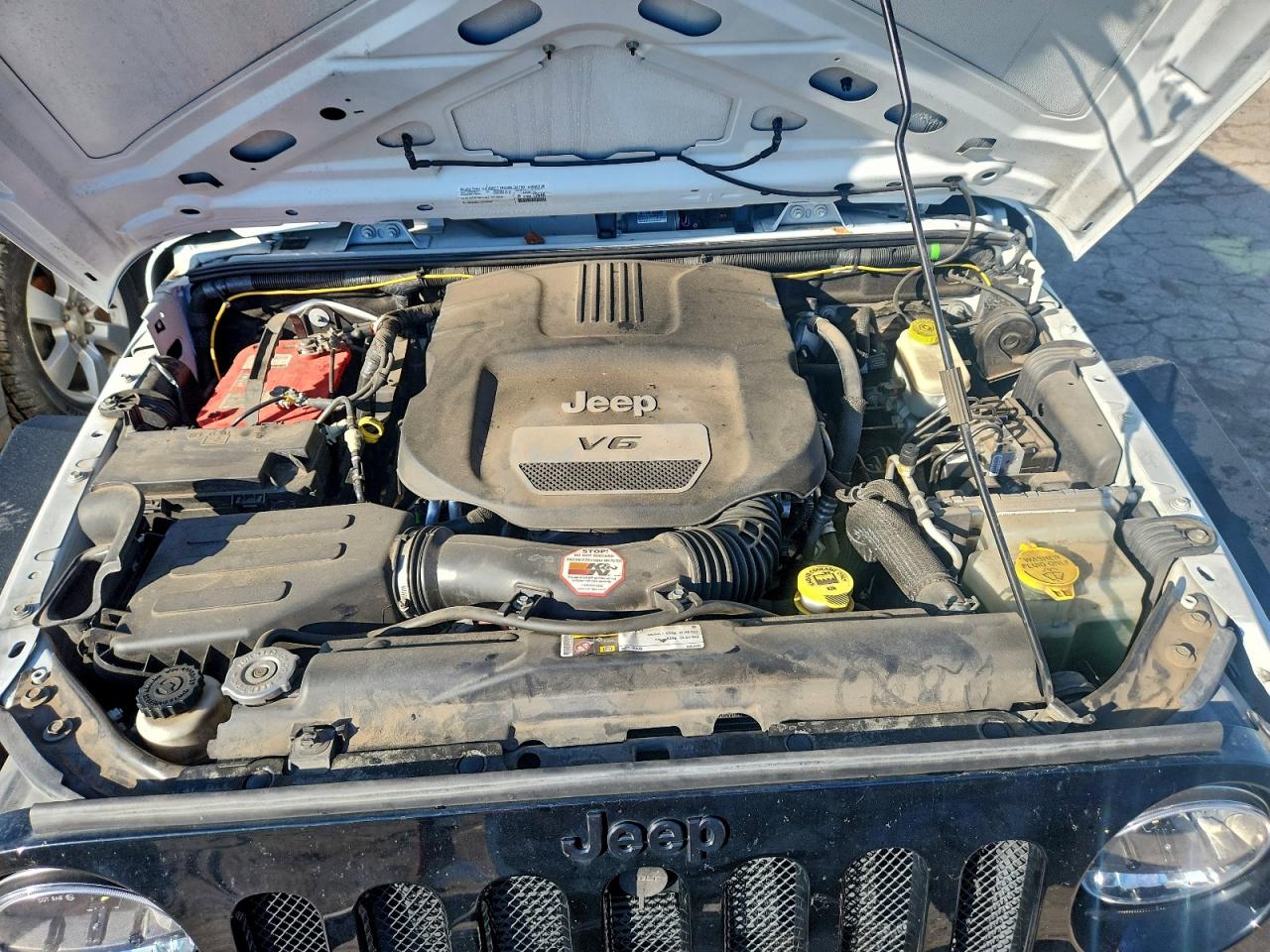 2015 Jeep Wrangler Sport VIN: 1C4AJWAGXFL560356 Lot: 93314435