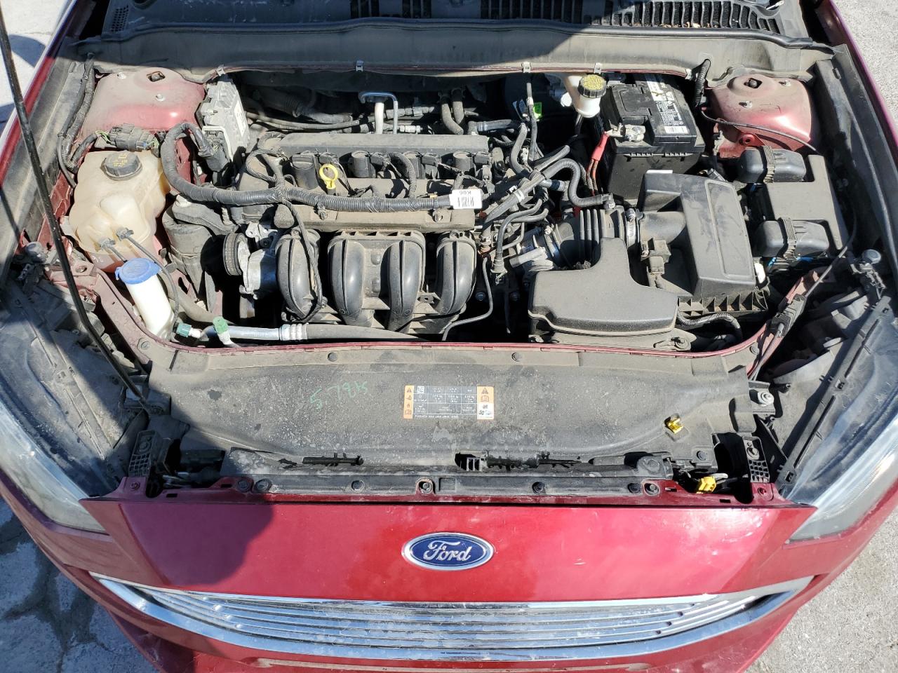 2017 Ford Fusion Se VIN: 3FA6P0H72HR349122 Lot: 92632945