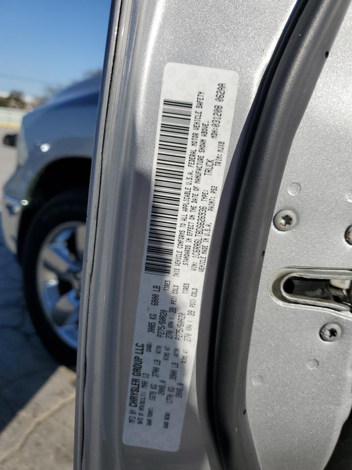 2013 Ram 1500 Slt VIN: 1C6RR6LT8DS626936 Lot: 92681415