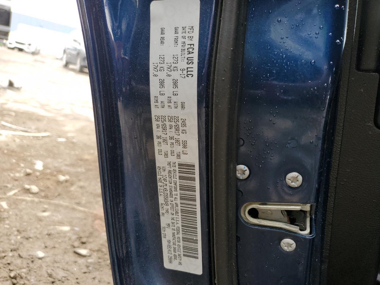 2018 Jeep Cherokee Latitude Plus VIN: 1C4PJMLX9JD550349 Lot: 91168965