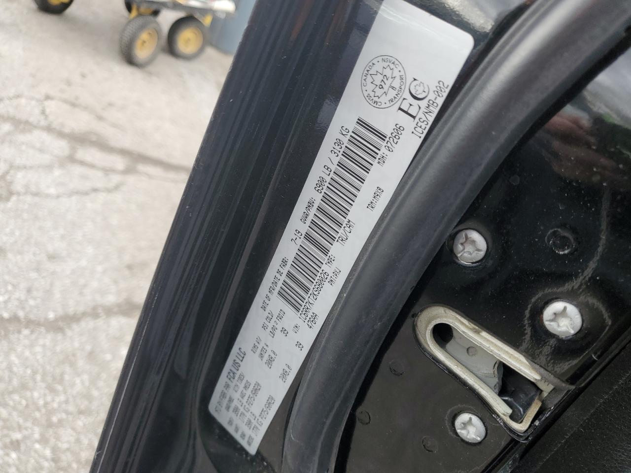 2019 Ram 1500 Classic Tradesman VIN: 1C6RR7KT2KS680026 Lot: 92880095