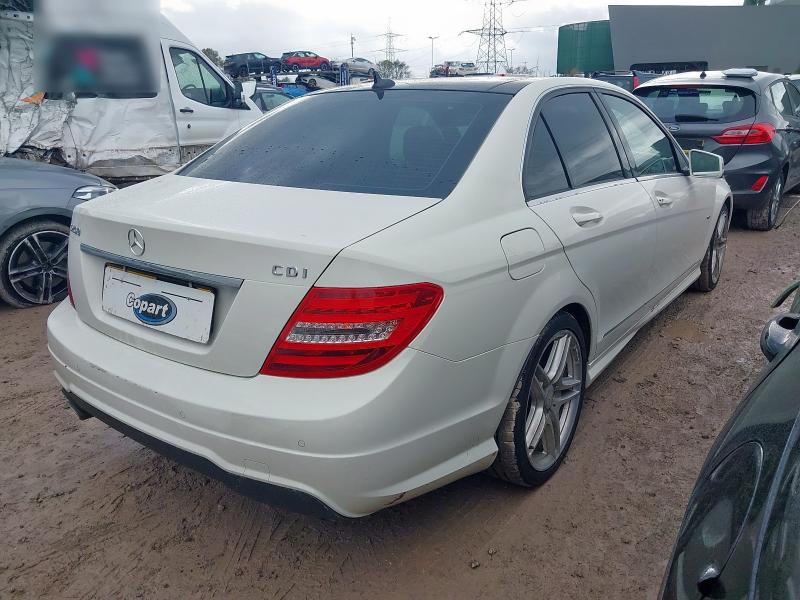 2012 MERCEDES-BENZ C CLASS C250 CDI BLUEEFFICIENCY SPORT 4DR AUTO