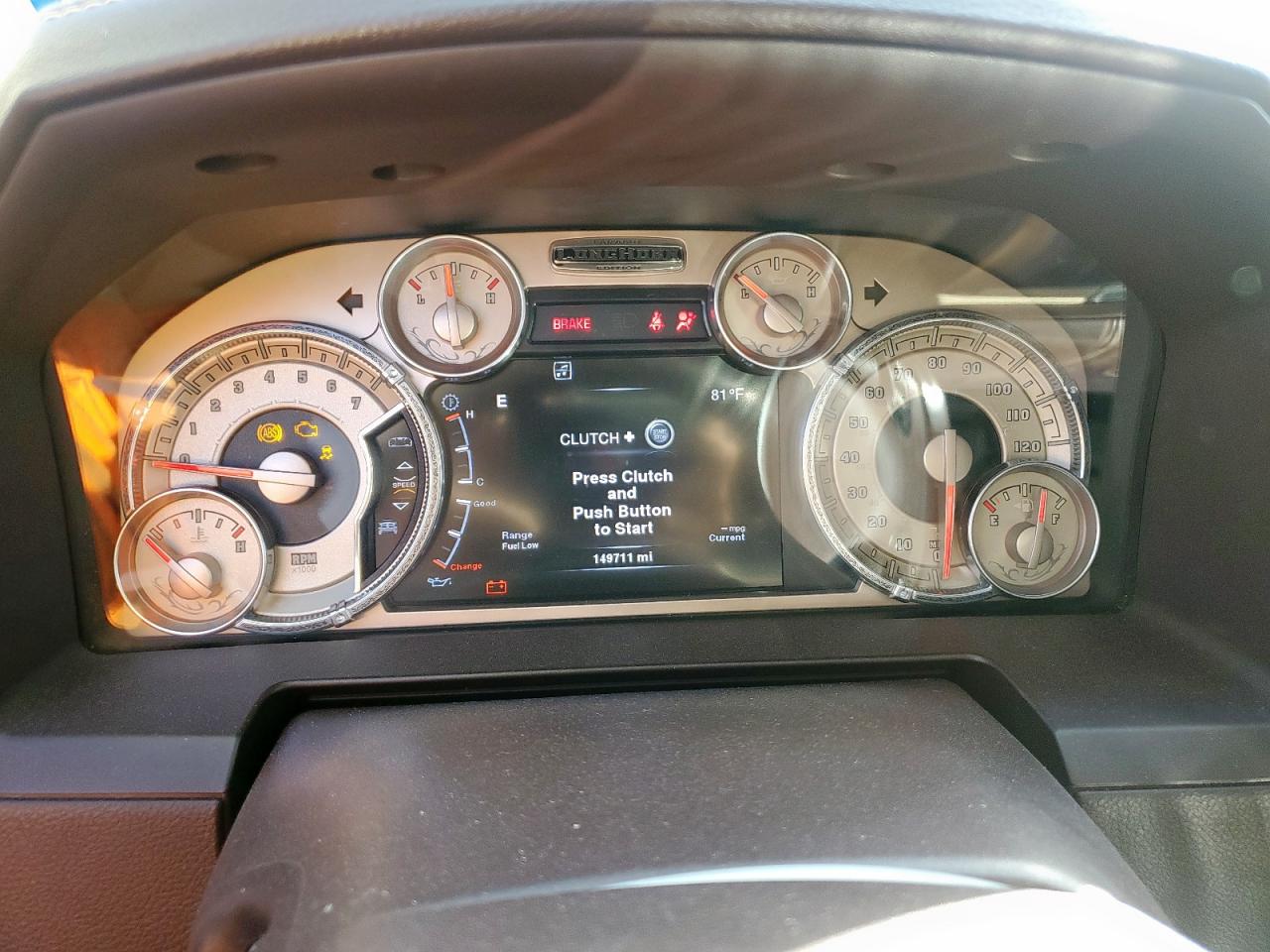 2014 Ram 1500 Longhorn VIN: 1C6RR7PT9ES400129 Lot: 92704015