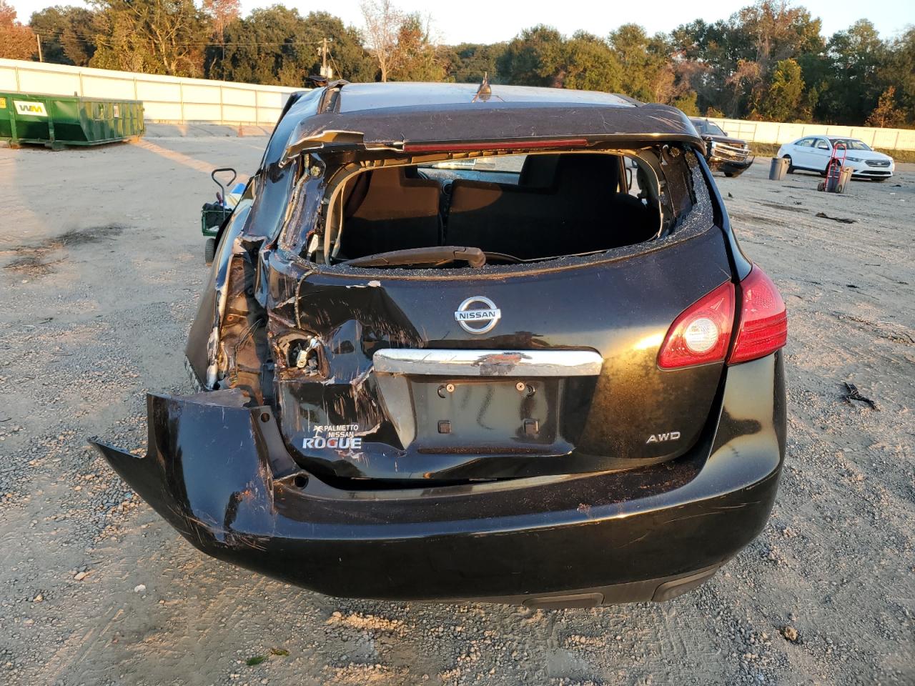 2011 Nissan Rogue S VIN: JN8AS5MV1BW672168 Lot: 93504045