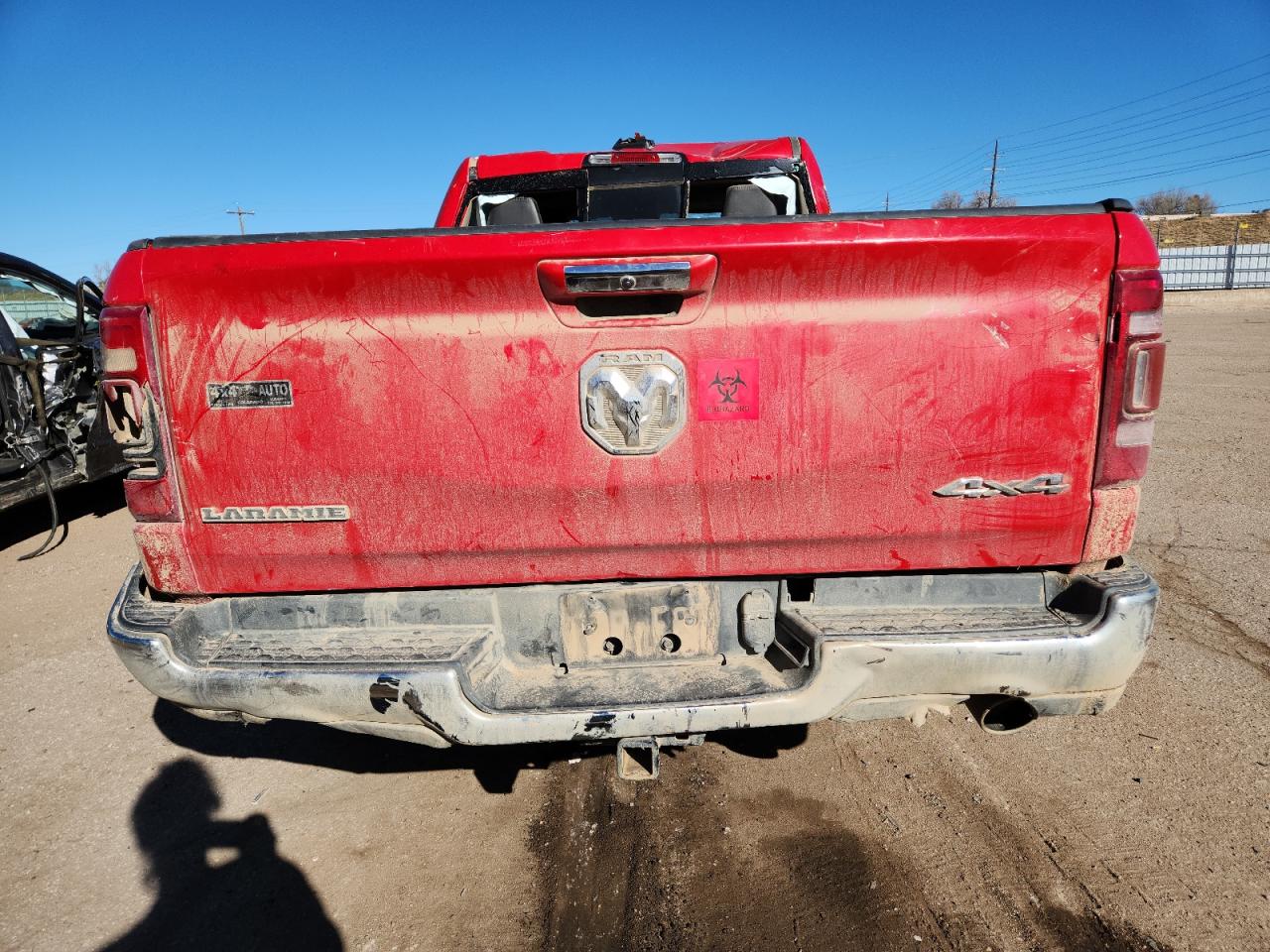 2020 Ram 1500 Laramie VIN: 1C6SRFDT4LN227552 Lot: 92286255