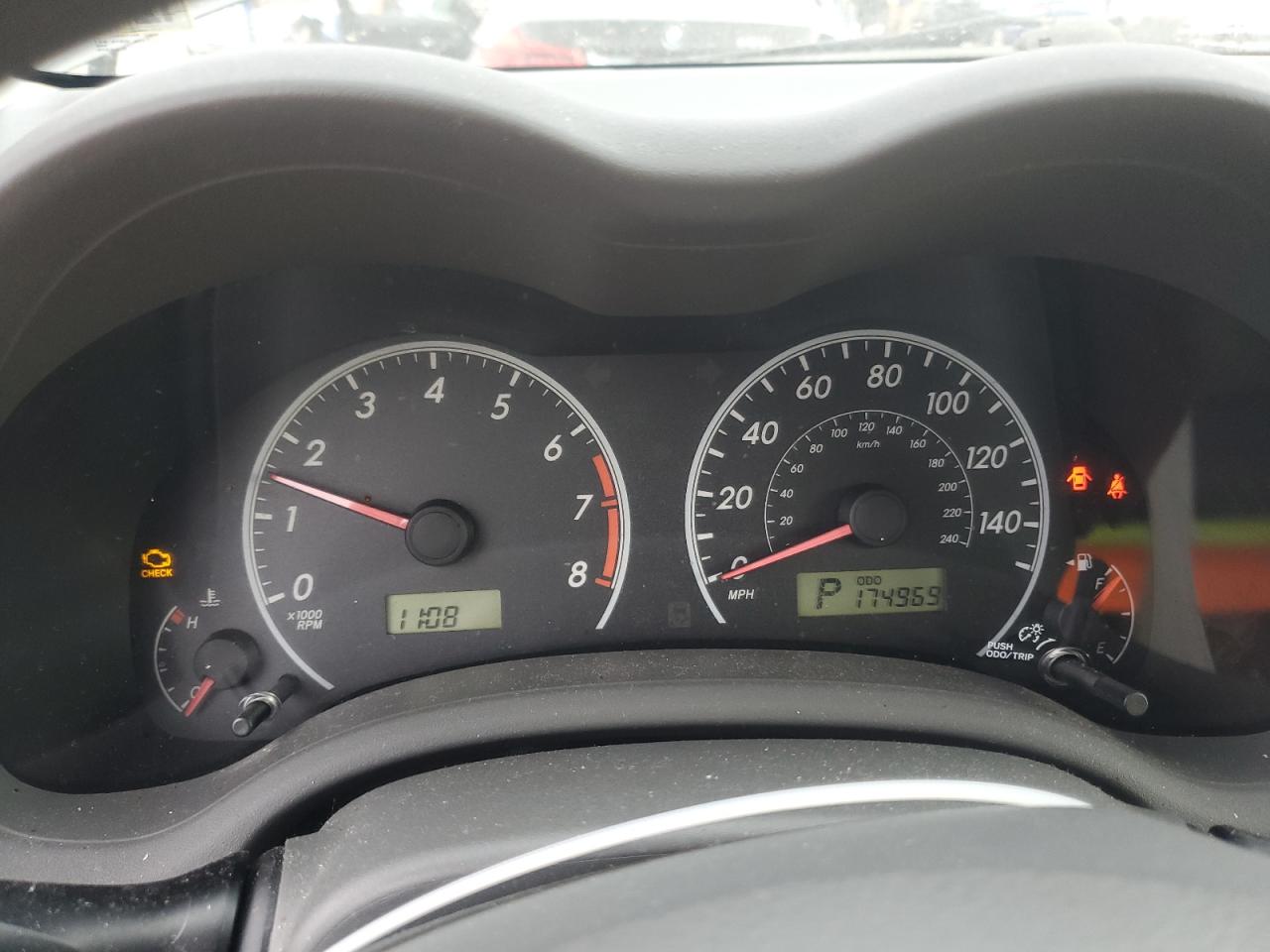 2009 Toyota Corolla Base VIN: 2T1BU40E69C147295 Lot: 92204455