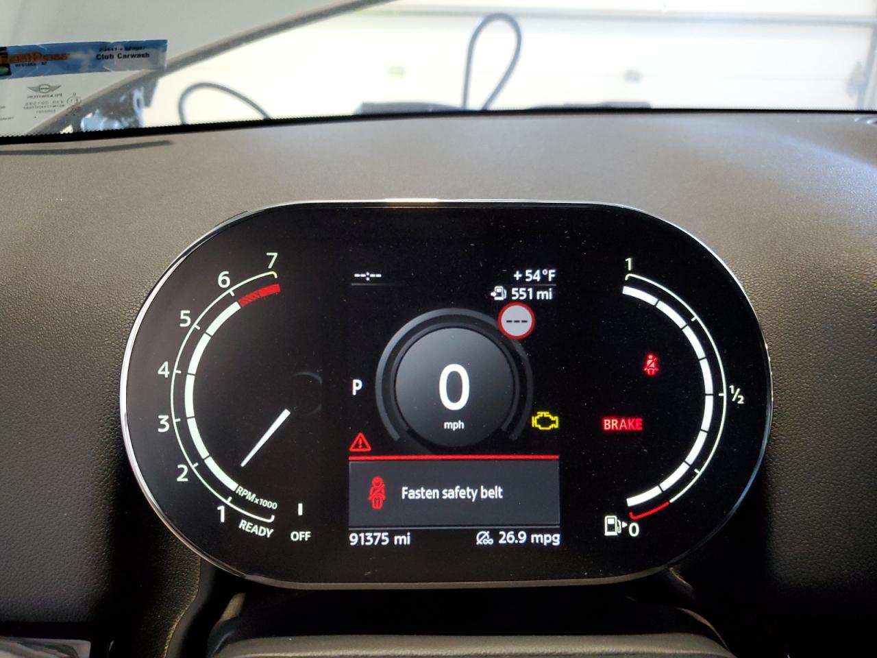 2021 Mini Cooper S Countryman All4 VIN: WMZ83BR02M3M62895 Lot: 91038485