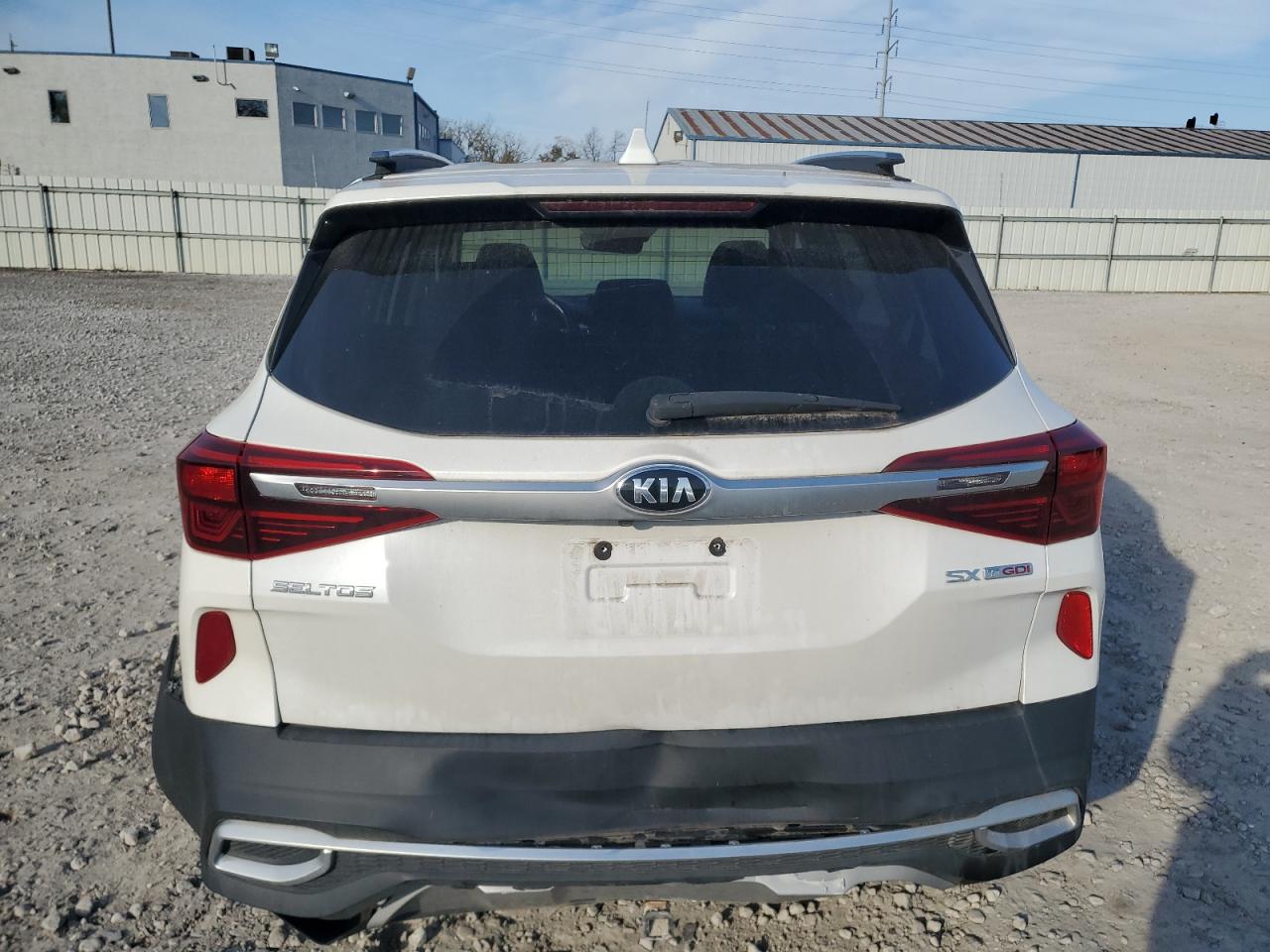 2021 Kia Seltos Sx VIN: KNDETCA26M7221226 Lot: 91296625