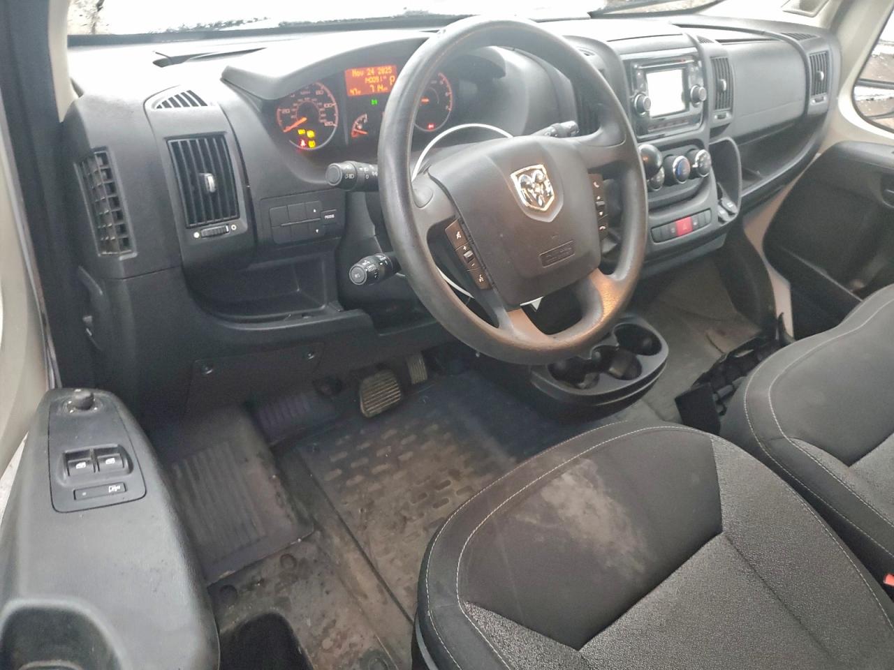 2016 Ram Promaster 2500 2500 High VIN: 3C6TRVDG7GE120605 Lot: 94278565