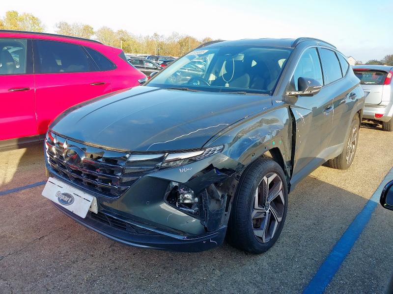 2021 HYUNDAI TUCSON 1.6 TGDI HYBRID 230 PREMIUM 5DR 2WD AUTO for sale at Copart NEWBURY
