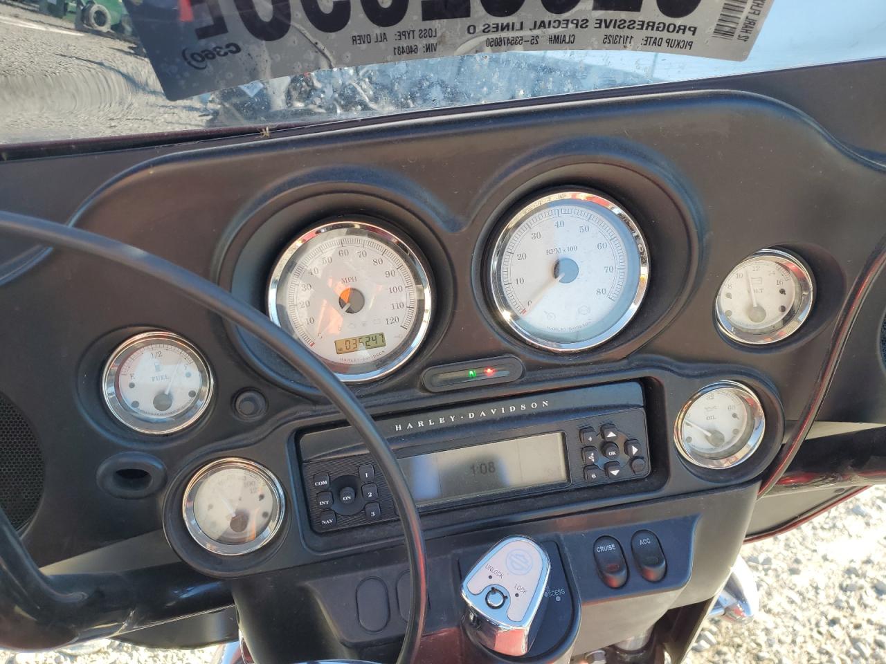 2012 Harley-Davidson Flhx Street Glide VIN: 1HD1KBM11CB640481 Lot: 92932695