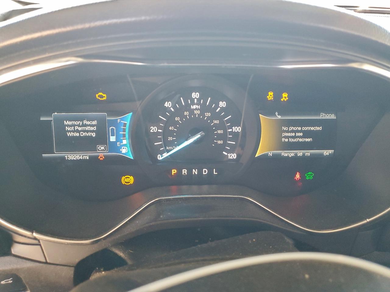 2017 Ford Fusion Titanium Phev VIN: 3FA6P0SU2HR414047 Lot: 93698225