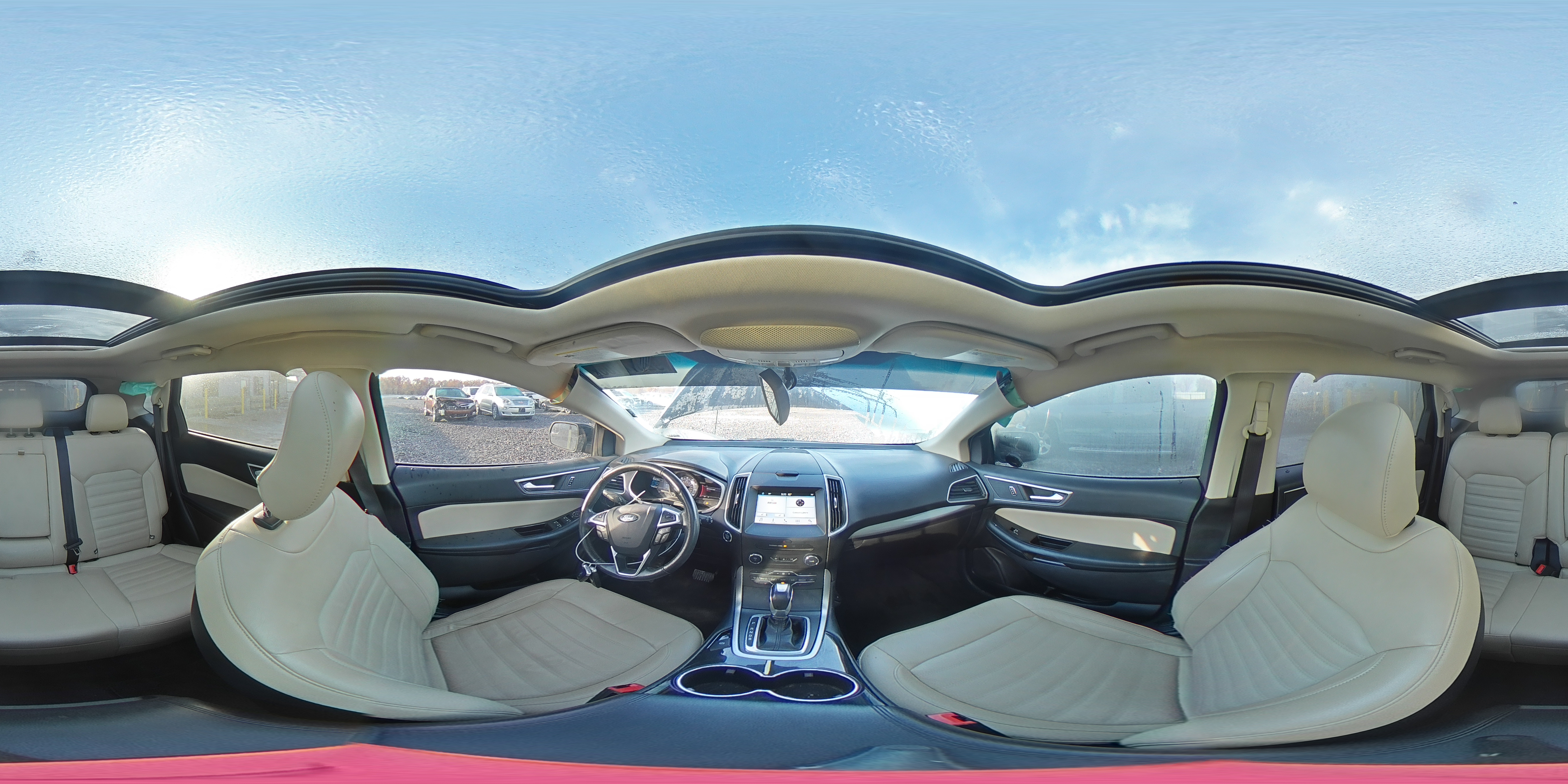 2017 Ford Edge Sel VIN: 2FMPK4J9XHBC13900 Lot: 92371105