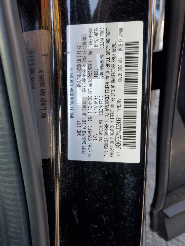 2018 Mazda Cx-5 Grand Touring VIN: JM3KFBDMXJ0330611 Lot: 91408605