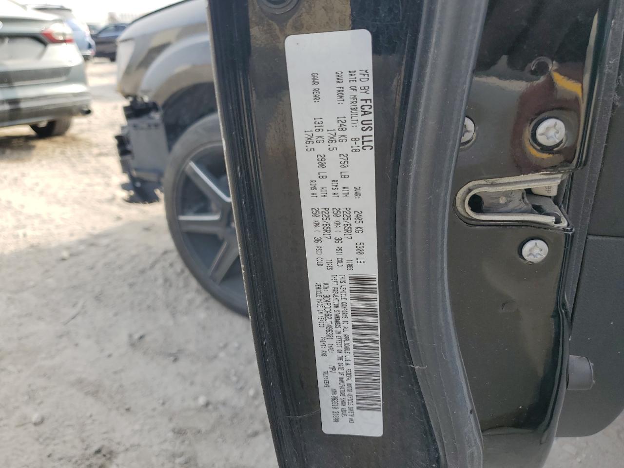 2018 Dodge Journey Se VIN: 3C4PDCAB2JT496301 Lot: 93712385