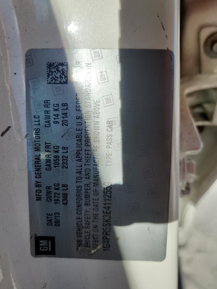 2014 Buick Verano Convenience VIN: 1G4PR5SK3E4112559 Lot: 92175405