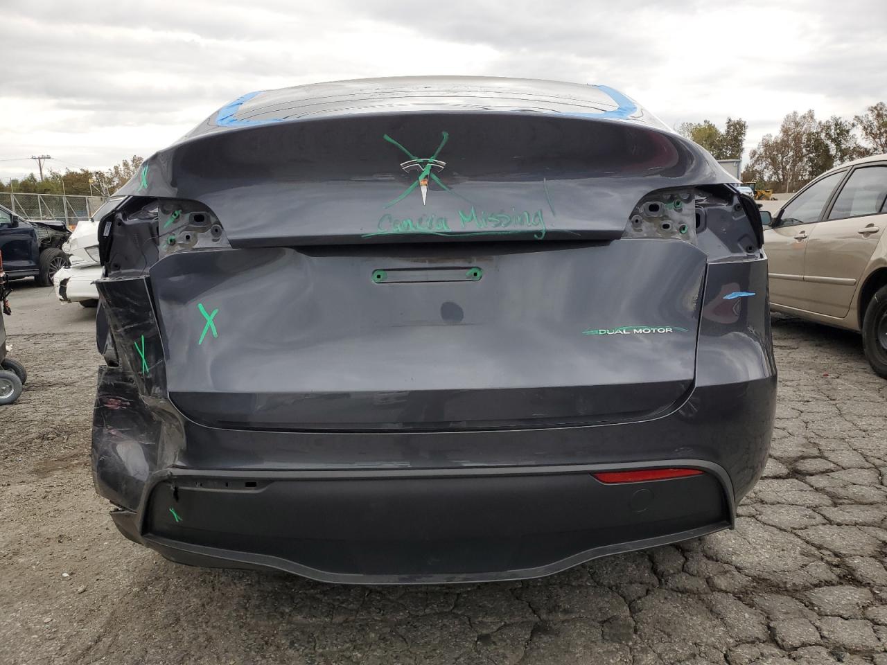 2023 Tesla Model Y VIN: 7SAYGDEE6PF848778 Lot: 93710175