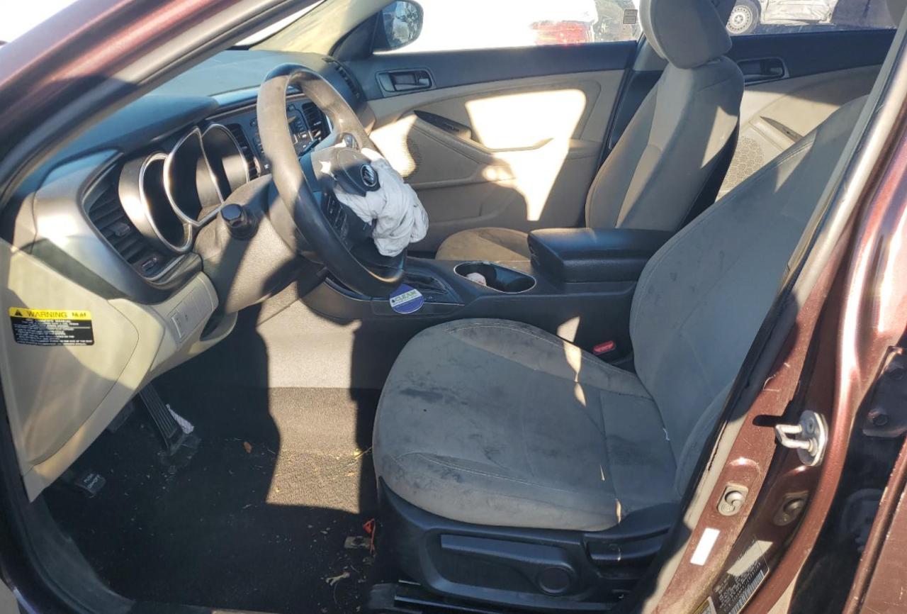 2014 Kia Optima Lx VIN: 5XXGM4A71EG285268 Lot: 92253595