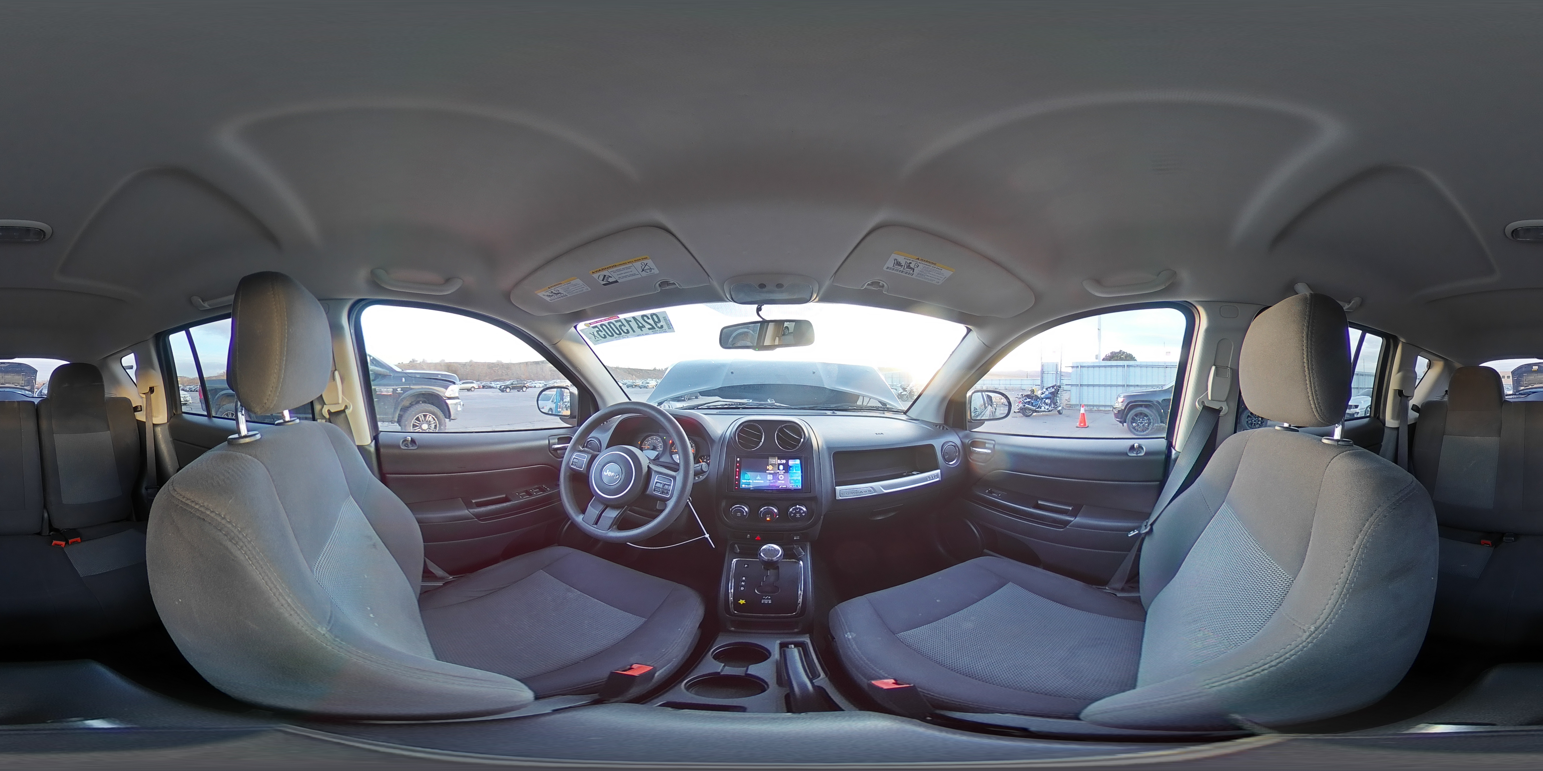 2017 Jeep Compass Sport VIN: 1C4NJDBB8HD104393 Lot: 92415005