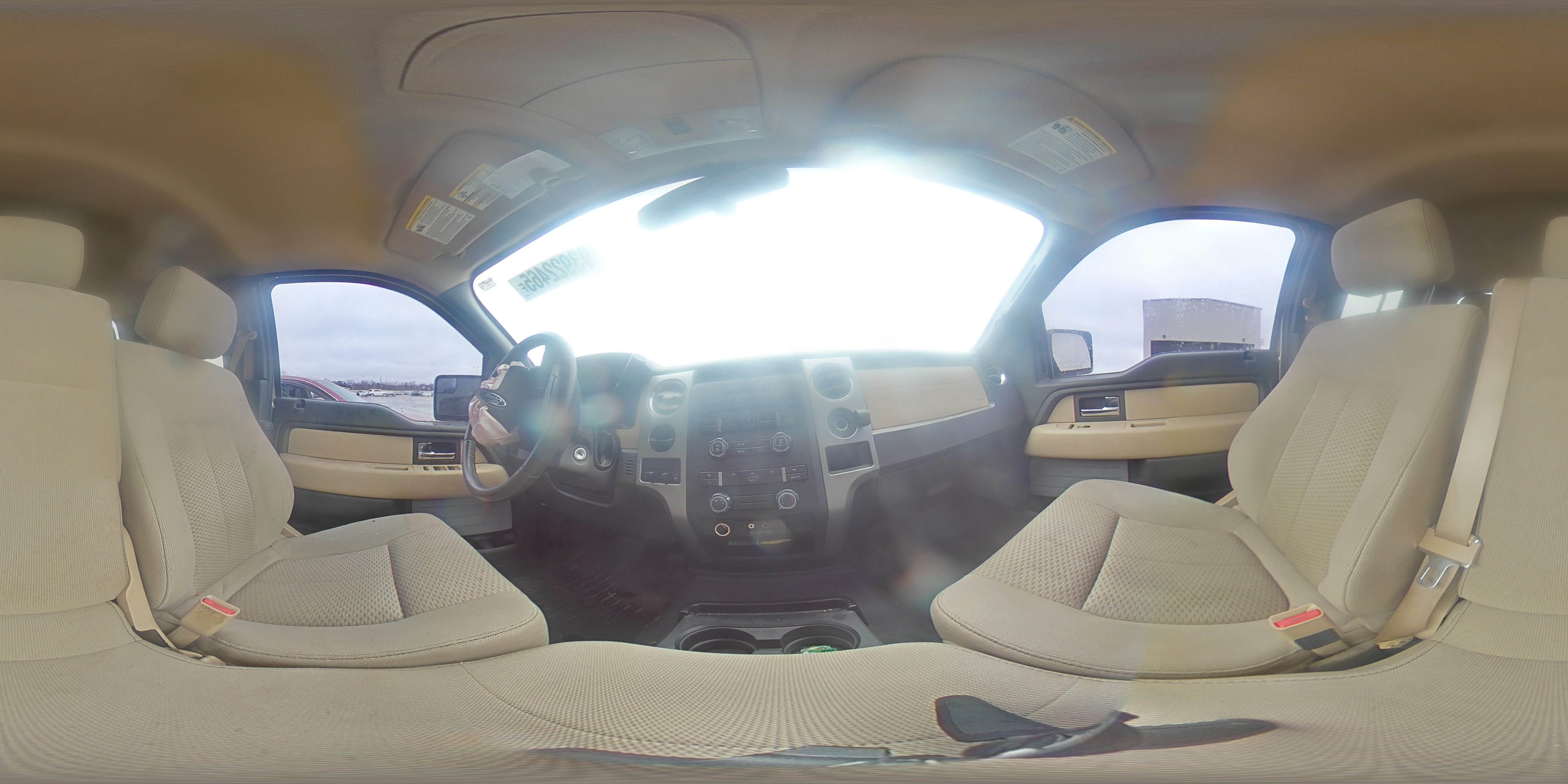 2012 Ford F150 Super Cab VIN: 1FTEX1CM4CFB72541 Lot: 93922465