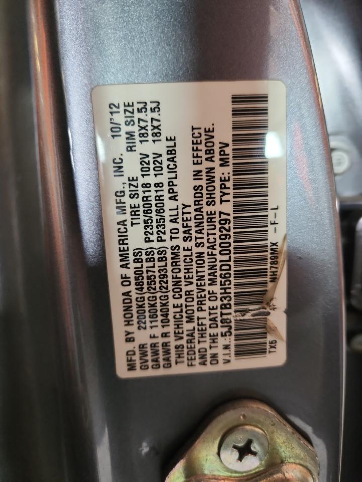 2013 Acura Rdx Technology VIN: 5J8TB3H56DL009297 Lot: 91708825