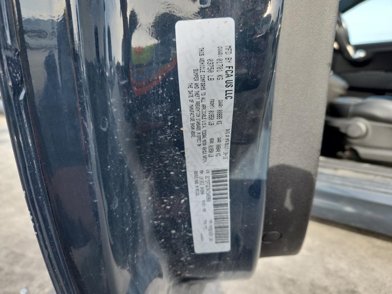 2017 Fiat 500 Electric VIN: 3C3CFFGE5HT545968 Lot: 93664165