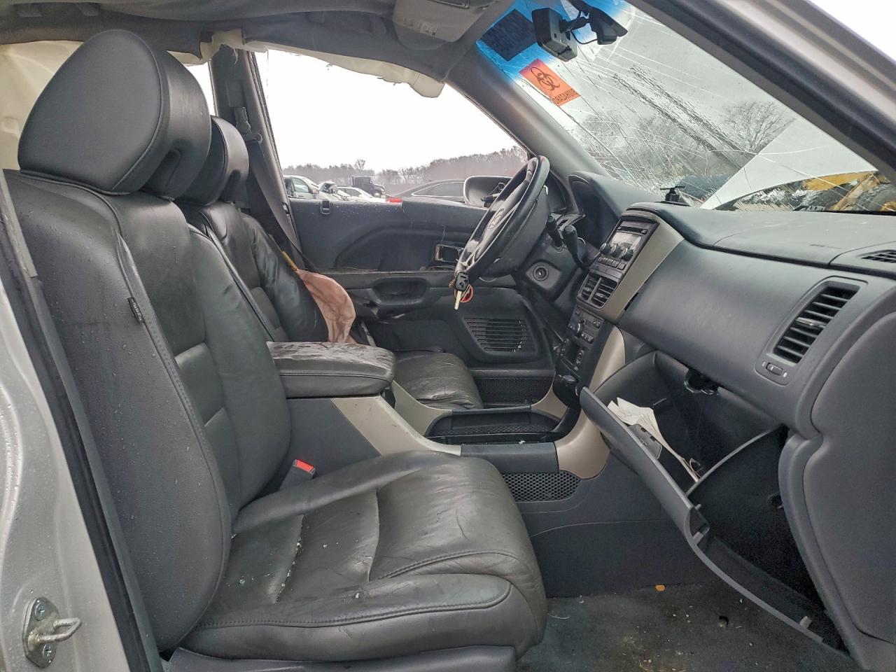 2006 Honda Pilot Ex VIN: 2HKYF18516H504785 Lot: 94325165