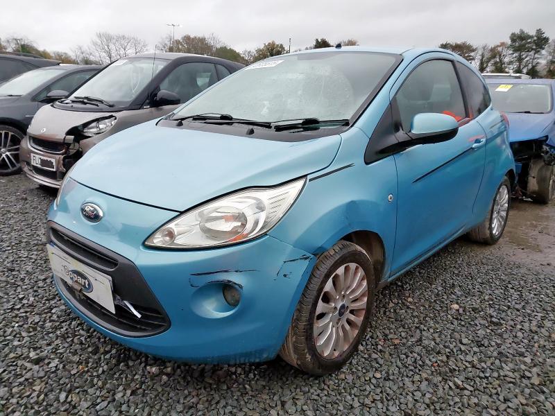 2010 FORD KA 1.2 ZETEC 3DR for sale at Copart WOLVERHAMPTON