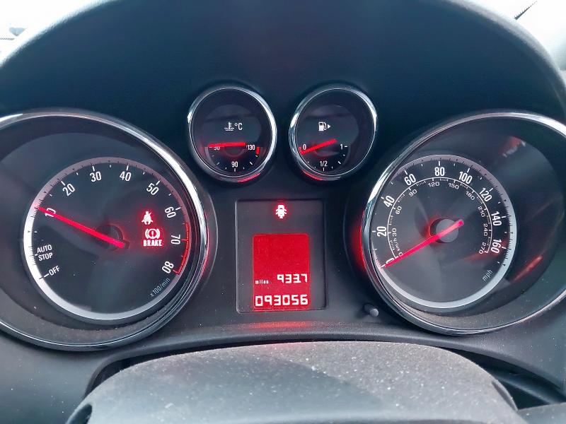 2012 VAUXHALL ASTRA GTC 1.4T 16V SPORT 3DR