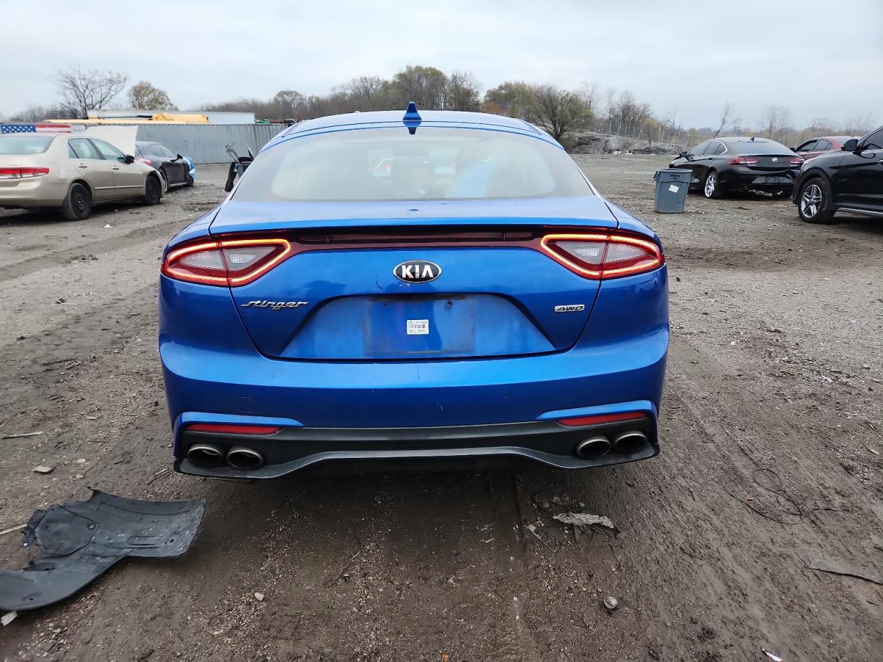 2019 Kia Stinger VIN: KNAE15LA9K6049456 Lot: 93643605